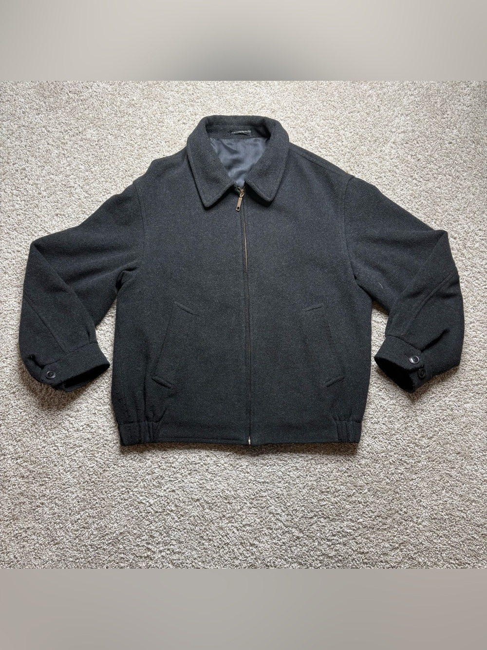 Baracuta Vintage Men’s Cashmere Blend Bomber